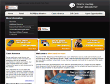 Tablet Screenshot of merchantnetworkinc.com